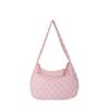Winter Down Embroidery Thread Shoulder Bag Fashion Padded Dumpling Large Capacity Crossbody Bag