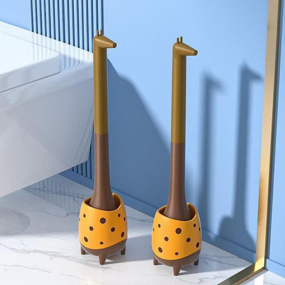 Cartoon Toilet Brush Plastic Toilet Plunger Cute Toilet Cleaning Brush  Hotel
