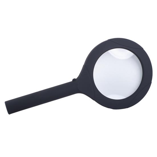 Увеличительное стекло с 3 лампами Многофункциональная портативная 3-кратная лупа Ручная лупа с подсветкой для пожилых людей Чтение осмотра монет Ювелирные изделия