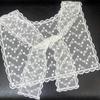 Fashion Lace Scarf Hollow Fake Collar Lace Crochet Small Shawl Women Clothes Accessories Office Lady Women Decorative Collor