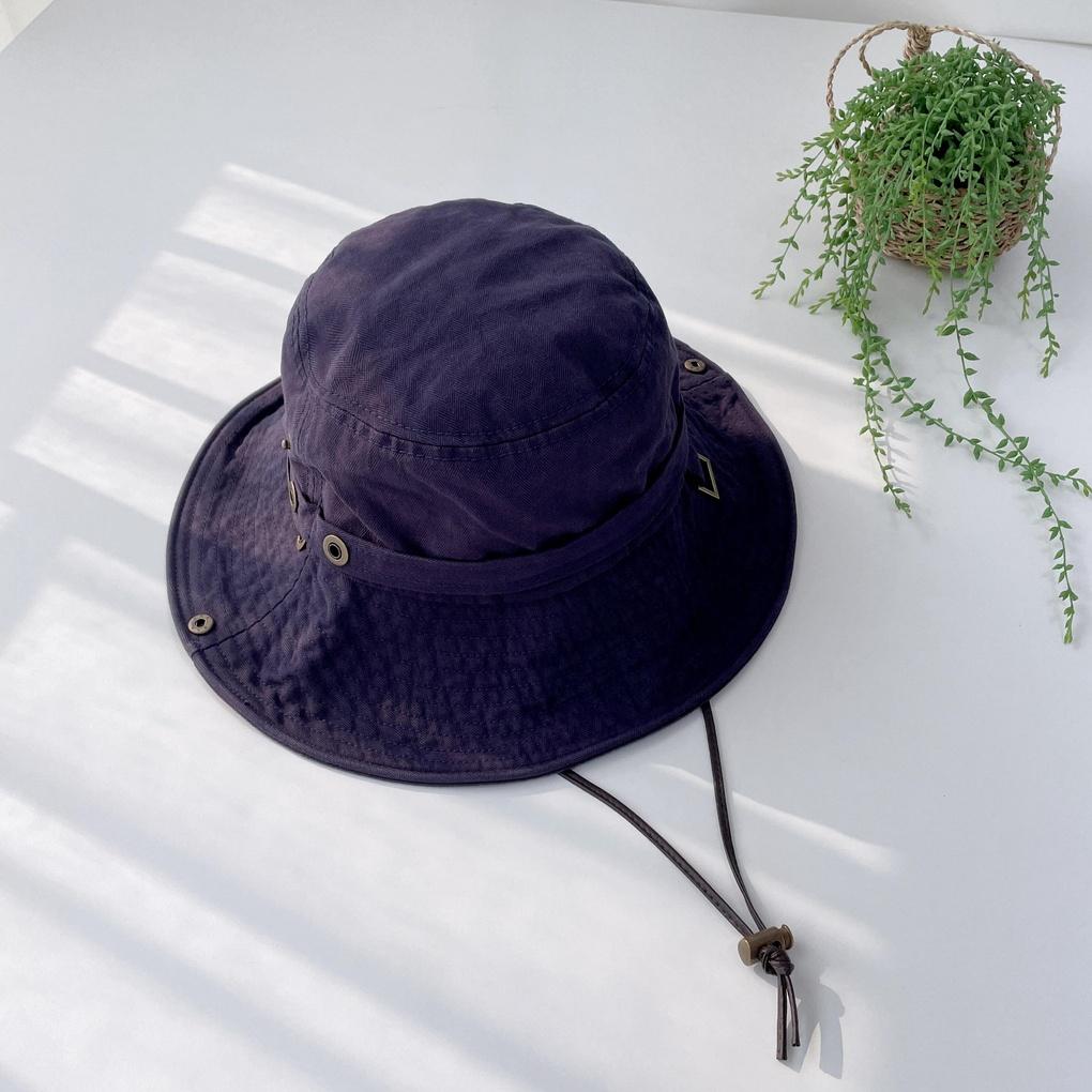 Women's and Men's Daily Cotton Hiking Bucket Hat