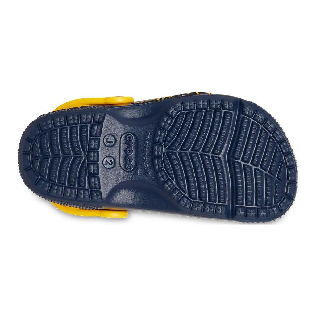 Crocs Детские кроссовки DC Comics x Classic Clog Kids Fun Lab — Детские кроссовки Batman Patch Blue Navy 207470-410