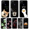 Чехол для Oppo A15 для OPPO A15s Милый Кот Цветок Расписная Крышка CPH2179 CPH2185 Мягкий Силиконовый Чехол для Телефона для Oppo A15 A15S Funda