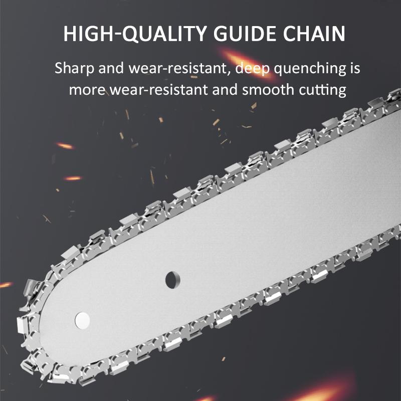 88 В портативная электрическая обрезная пила, беспроводная деревообрабатывающая электрическая пила, садовая лесозаготовительная мини-электрическая цепная пила с 2 батареями