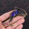 Faceted Blue Sapphire Pendant Copper Wire Wrapped Pendant Handmade Fish Pendant Copper Wire Wrap Jewelry Gemstone Pendant Anniversary Gifts