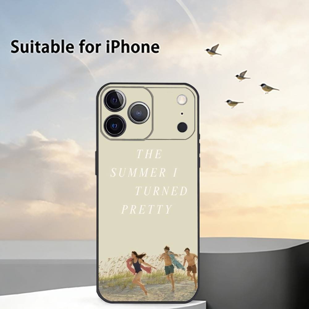 Чехол для телефона S-Summer I T-Turned Pretty, силиконовый, мягкий, для iPhone 17 16 15 14 13 12 11 X XR Plus Pro Max Plus