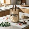 Barbecue Thermal Bag Large Capacity Bbq Food Bag Easy To Clean Zipper Closure For Travel