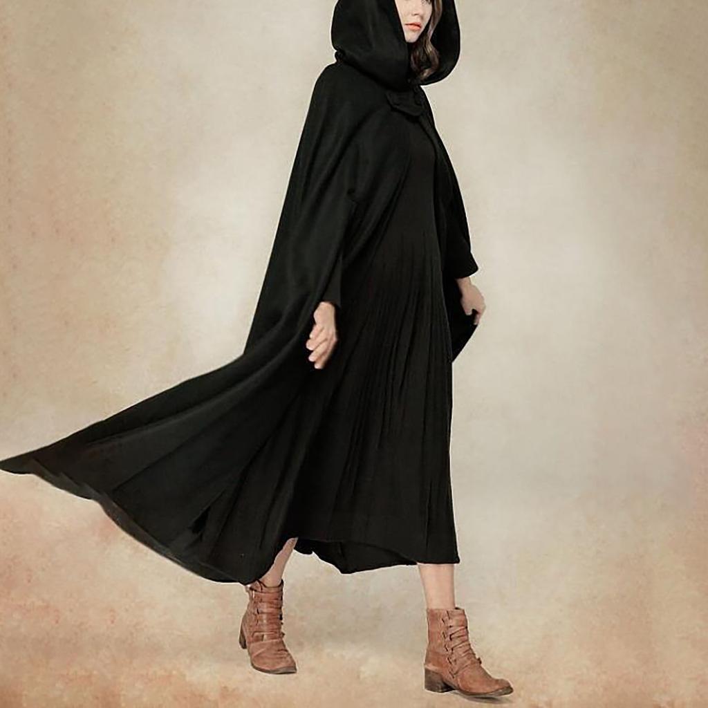 Женский плащ с открытой передней частью, кардиган, куртка, накидка, плащ плюс