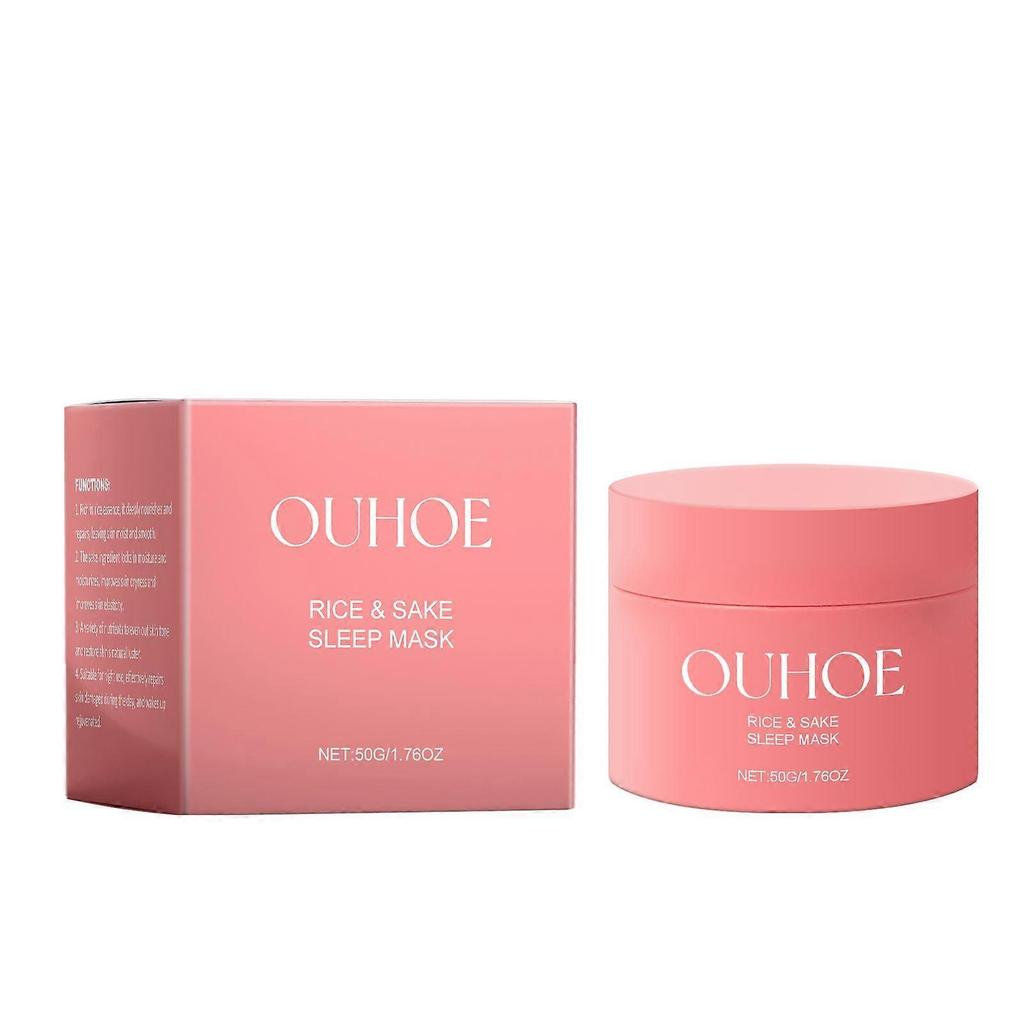 Hydrating Sleep Mask, Hydrating And Brightening Hydrates Facial Skin Soft And Moisturizing Leave-In Sleep Mask