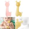 Cartoon Alpacas Baby Teething Toy Infant Soft Silicone Soother Chewable Toy Safe & Effective Tooth Uncomfort Relief Tool