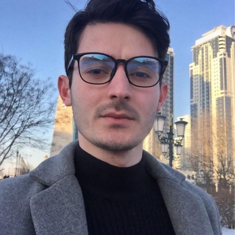 Retro Mens Glasses Frame Fashion Computer Eyeglasses Frame Women Anti-blue Light Transparent Clear Pink Plastic Frame