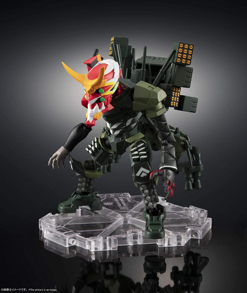 TAMASHII NATIONS NXEDGE STYLE [EVA UNIT] Evangelion New Unit-02 Alpha, Approximately 100mm ABS & PVC Painted Movable Figure