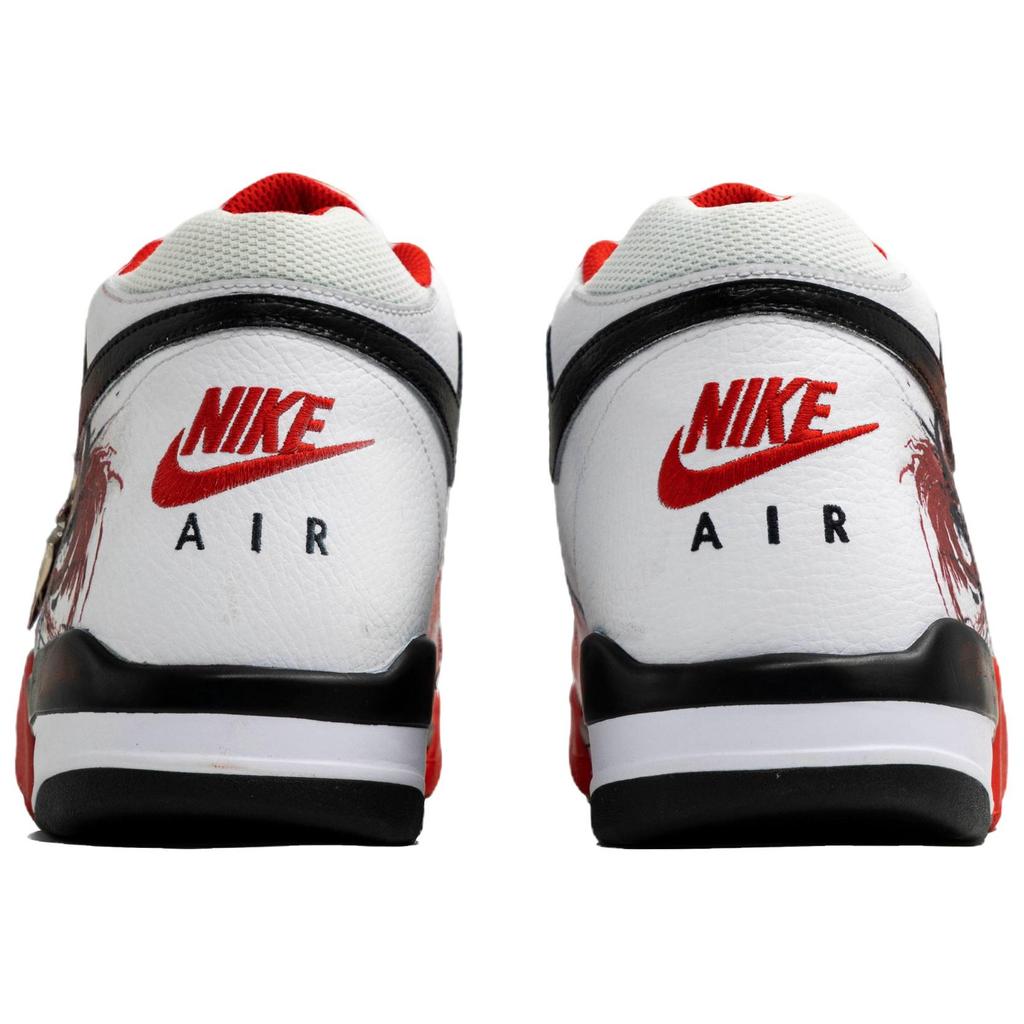 Nike Flight Legacy Wan Hua Nong, Fei Jiang, Сумка для покупок Износостойкие Средние Винтажные Баскетбольные Кроссовки Мужские BQ4212-100(Team113-S-BOX)