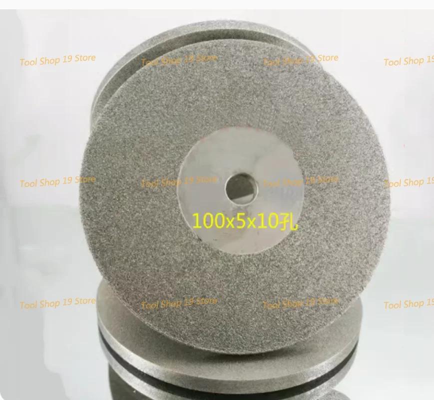 Diamond Disk 45-1000 Grit Lapidary Diamond Grinding Disc Wheel Rotary Rotary Abrasive Tools 100mmx5x10mm