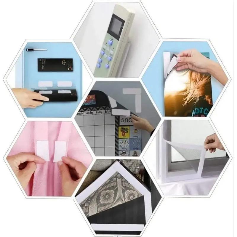 5M прочная самоклеящаяся лента-липучка с застежкой-липучкой, нейлоновая волшебная наклейка, скретч-лента с клеевым ремешком для поделок своими руками 20-50MM