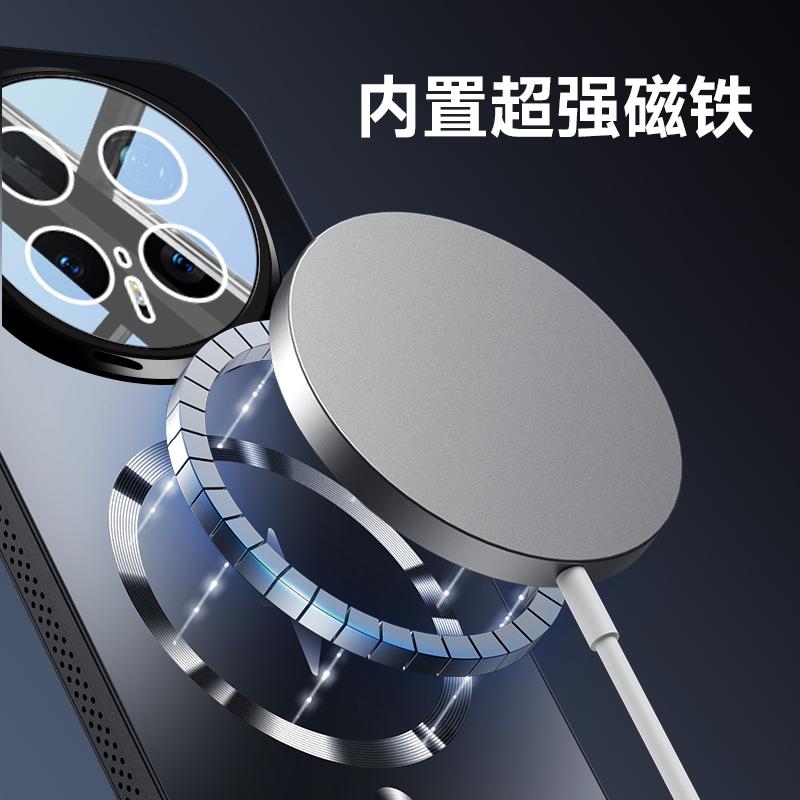 Для Huawei Honor Magic 8 Pro Чехлы Жесткий Матовый Магнитный Беспроводная Зарядка Защита Камеры Задняя Панель Телефона Для Magic 8 8Pro Чехол