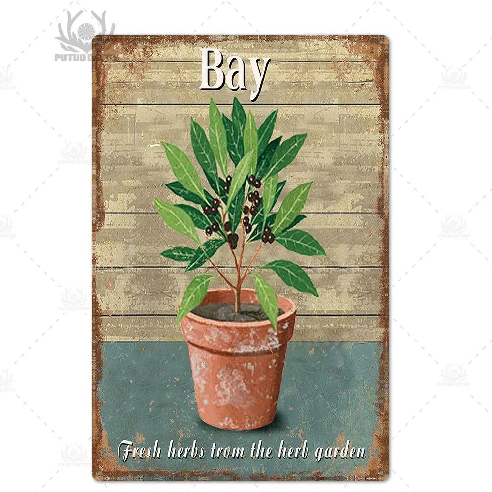 Оловянная вывеска в прованском стиле, французское деревенское металлическое настенное искусство 20x30 см