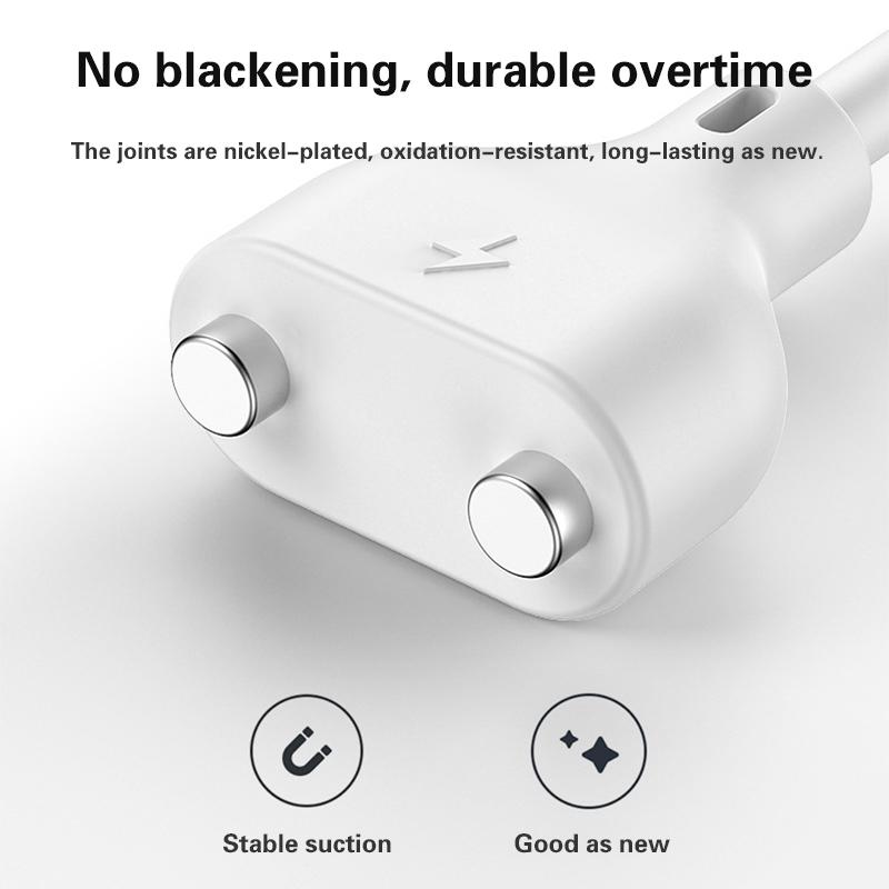 2 Pin Magnetic Charging Cable 8mm center spacing Magnet Suctio USB Power charger for Beauty instrument Smart device