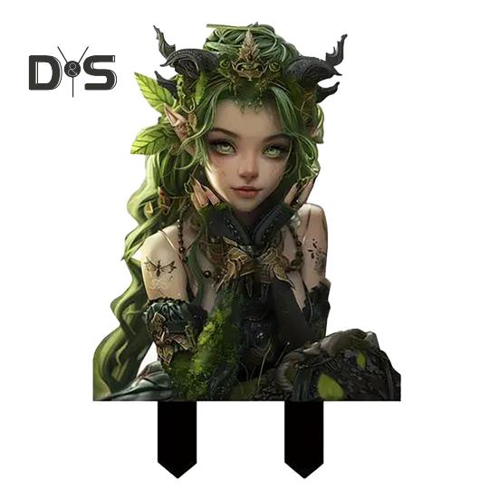 Акриловый садовый колышек для украшения цветочного горшка, садовые аксессуары для сада, вставка для комнатных и уличных растений в горшках