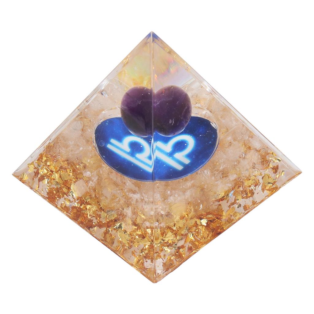 Созвездие Пирамидальный Камень для Позитивной Энергии Снижение Стресс Чакра Смола Исцеление Медитация Сила