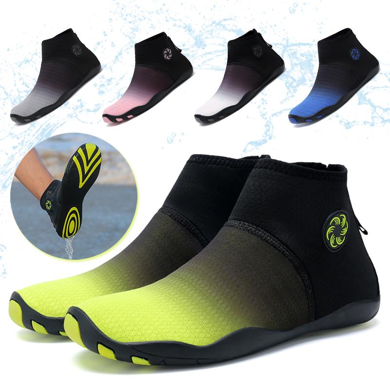 Men Women Aqua Socks Diving Water Shoes Barefoot Swimming Beach Wading Upstream Fitness Yoga Surfing Sneakers