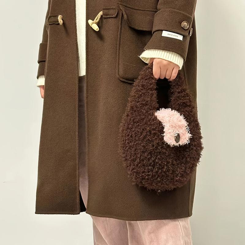 50g/roll Fluffy Yarn Long Plush Yarn Crochet Knitting Yarn Thread Needlework DIY Craft Doll Handmade Sweater Gloves Hat Scarf