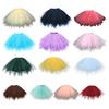 Women Tulle Skirt 50s Tutu Petticoat Elastic Waist Short Ballet Crinoline Petticoat Carnival Costume Underskirt