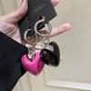 Y2K Большое Сердце Брелок Брелок Для Женщин Девочек Дружба Подарок Автомобиль Сумочка Украшения Ручной Работы Ювелирные Изделия