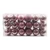 36pcs/set 4CM Christmas Baubles Christmas Tree Decoration Shatterproof Christmas Plastic Balls