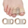 Silicone Toe Correction Toe Splitter Double Ring Design Elastic Thumb Valgus Big Foot Bone Overlap Splitter