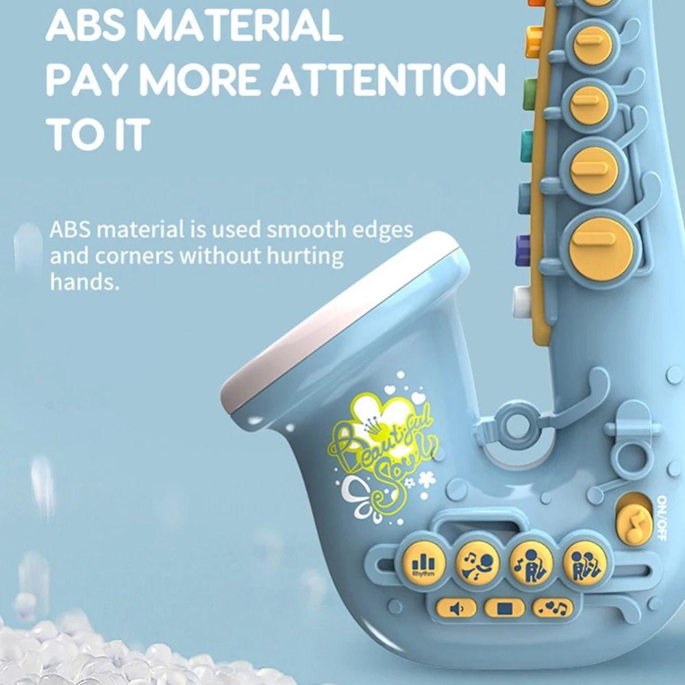 Simulation Kids Instrument Musical Toy Instruments Saxophone Toy  Toddler Educational