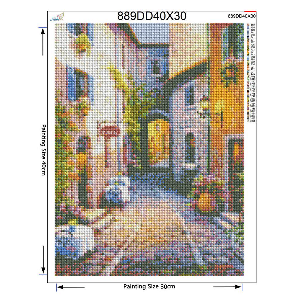 Diamond Embroidery Landscape Painting Cross Stitch Full  Drill Diamond Needlework Kits Home Decor