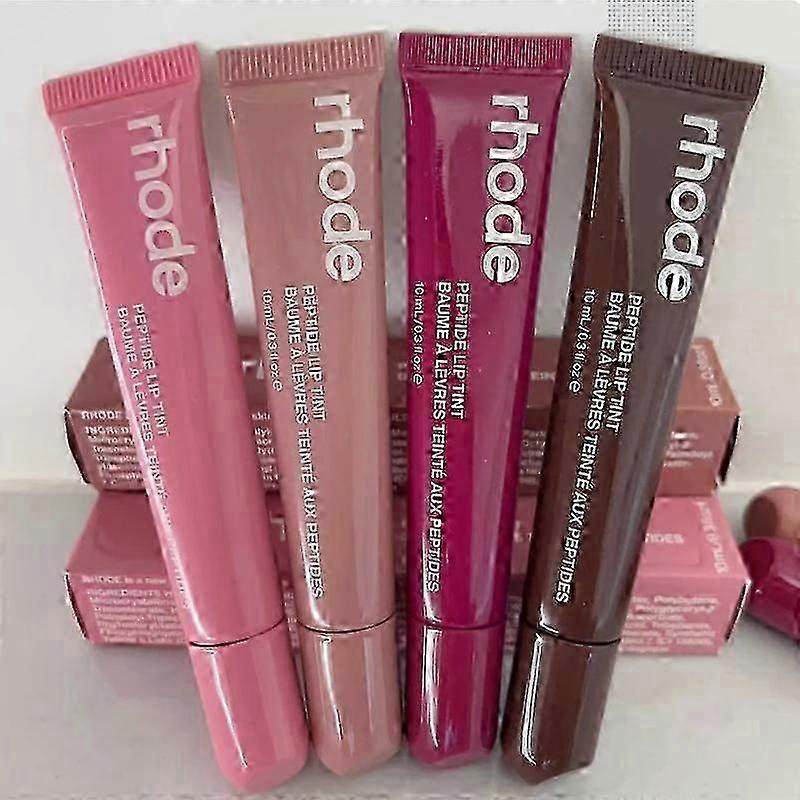 10 мл 4 цвета Rohde Бальзам для губ Чехол для телефона Блеск для губ Стойкий Увлажняющий