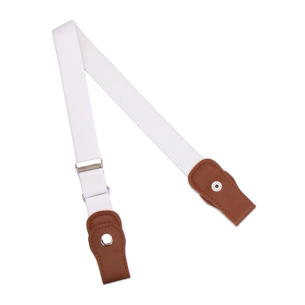 Fashion Boys and Girls Stretch Stretch Canvas Kids belts Waist Belt Buckle-Free Belt