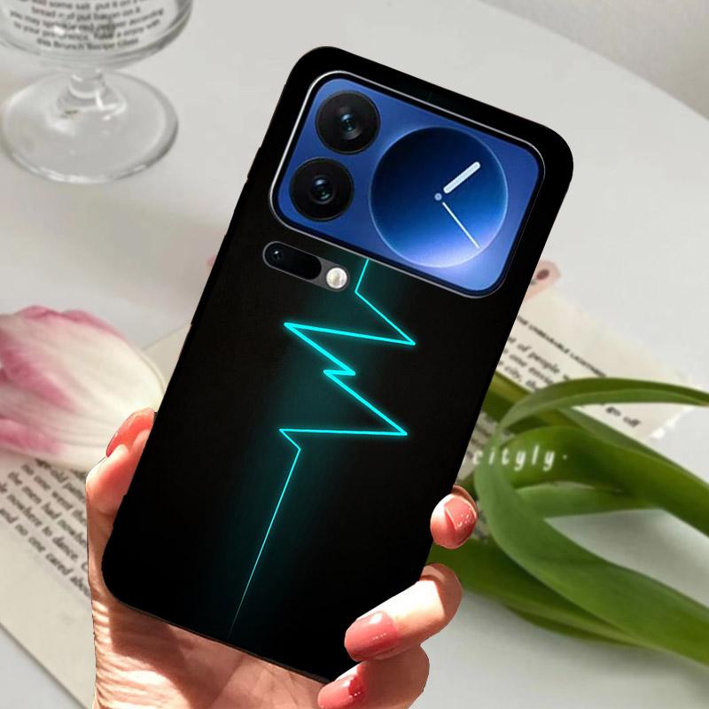 Чехол для Xiaomi Mi 17 Pro Max/17Pro Модный Ударопрочный Защитный Задний Чехол Для Xiaomi 17 ProMax Мягкий ТПУ Силиконовый Чехол для Телефона