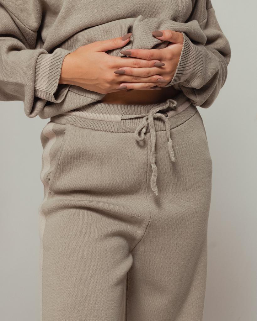 Костюм тройка RAW 37023 XL бежевый + олива (жилет, кофта, штаны)