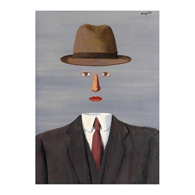 Rene Magritte Canvas Painting Surrealism Classic Artwork Reproduction Posters Print Wall Art Picture Home Decor for Living Room