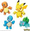 MEGA Конструктор Pokemon Команда Канто 130 Деталей Возраст 6+ HFG05 Набор, Детали, Вверх,