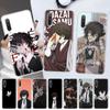 Anime Bungou Stray Dogs Dazai Osamu Soft Phone Case For Xiaomi Redmi Note 10 10S 9 9S 8 7 8T 11S 11T 11 Pro 9A 9T 9C 8A 7A Shell