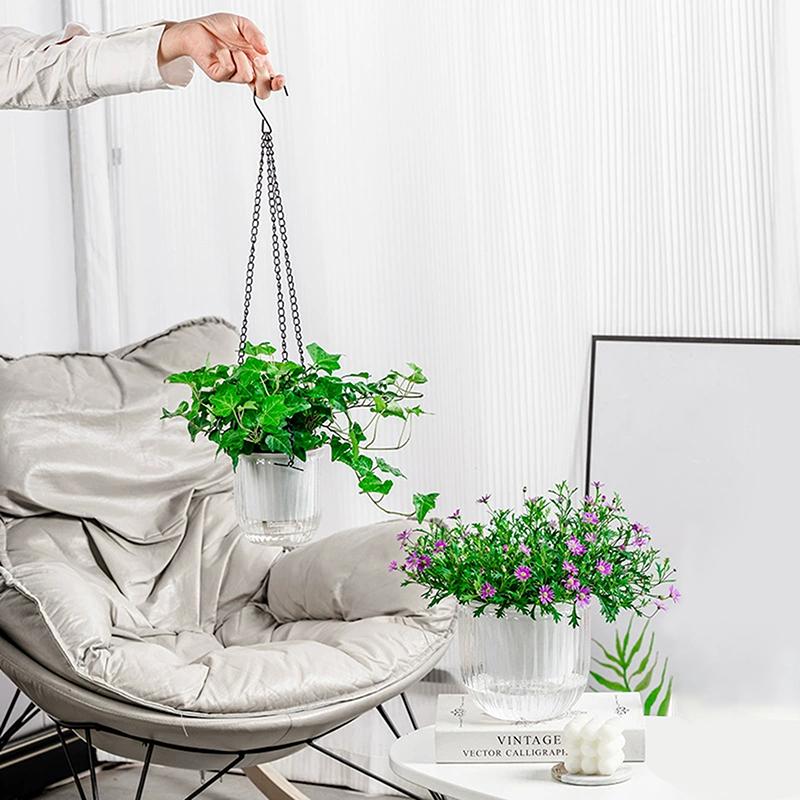 5,71 дюйма Круглая подвесная раковина Офисная подвесная раковина Балконная подвесная раковина в горшке