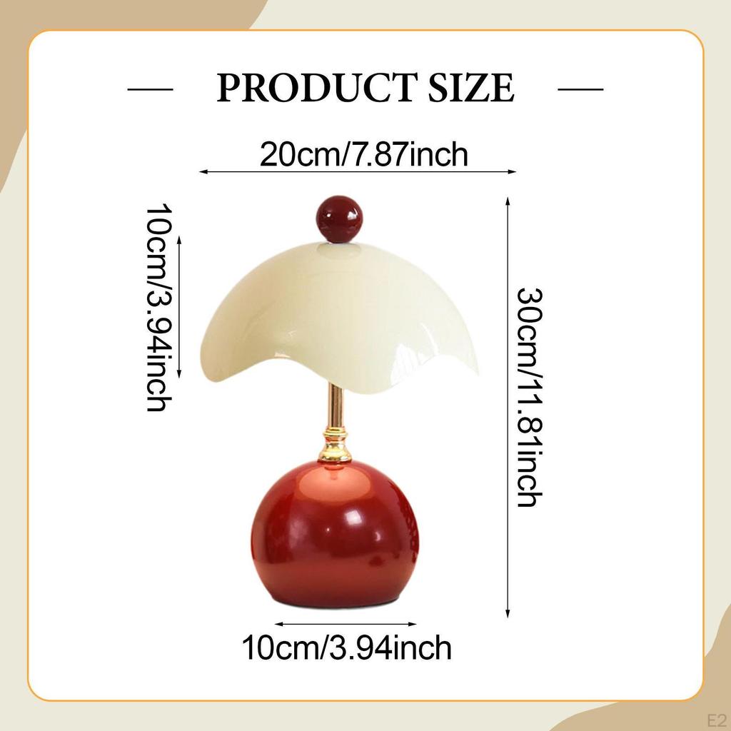 Eggshell Table Lamp Bedside Nordic Modern Night Light LED Desk for Parties Restaurant