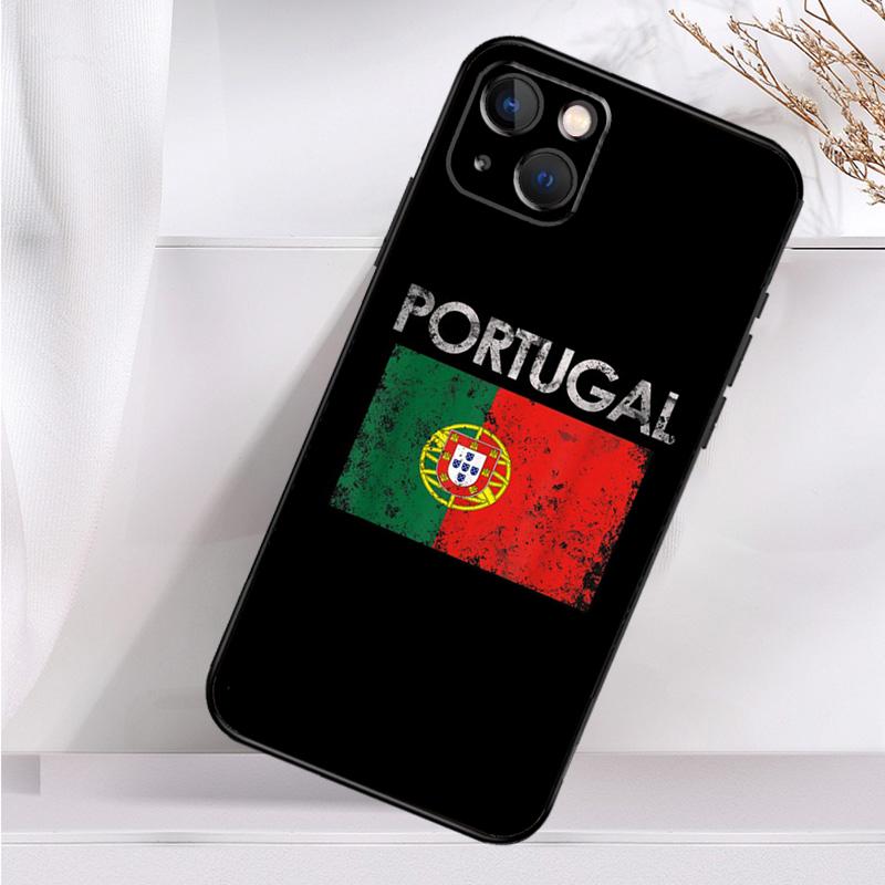 Portugal National Flag Case For iPhone 14 13 12 11 16 15 Pro Max Mini Cover X XR XS 8 7 14 16 15 Plus Accessories