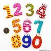 10pcs A-Z Letters Alphabets Magnetic Sticker 0-9 Numbers Home Decor Refrigerator Classroom Kids Cute Fridge Magnets