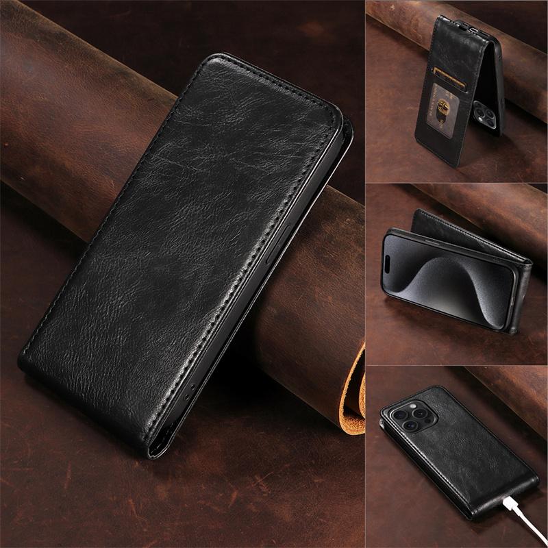 Для Motorola Moto G84 5G Business Vertical Flip Case Retro, удобный для кожи, держатель для карт с полным покрытием, для Moto G84 5G, сумки для телефонов