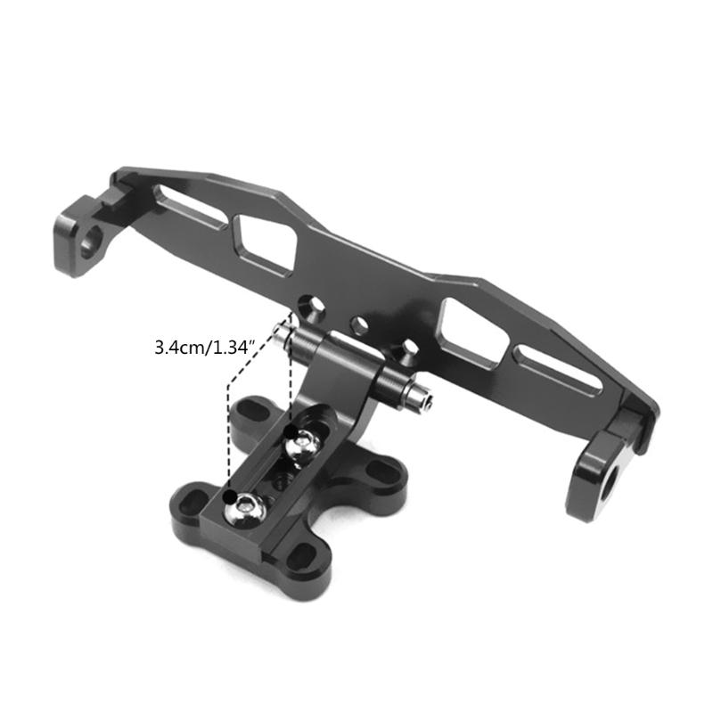 Adjustable Motorcycles License Bracket with Light Fit for TFX150 MslaL150 Motorbike Accessories