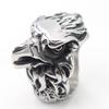 S925 Silver Ring Personalized Retro Animal Shape Series Eagle Head Ring Solid Men's Ring