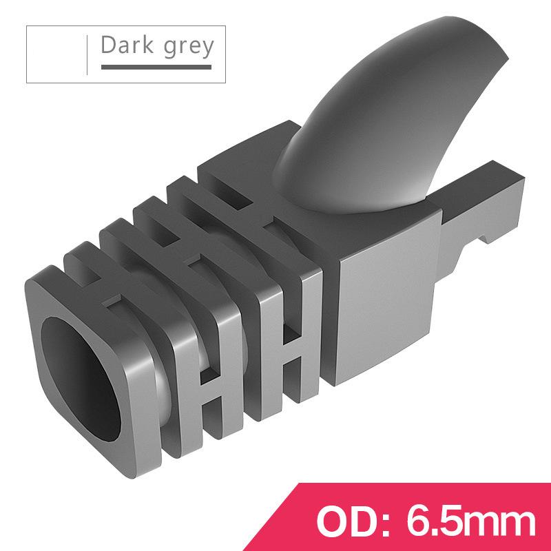 RJ45 CAT6 CAT5e Адаптер Колпачок Ethernet Сетевой Кабель Разъемы Штекеры RJ45 Колпачки Cat 5 CAT6 Защитный Чехол Разноцветный