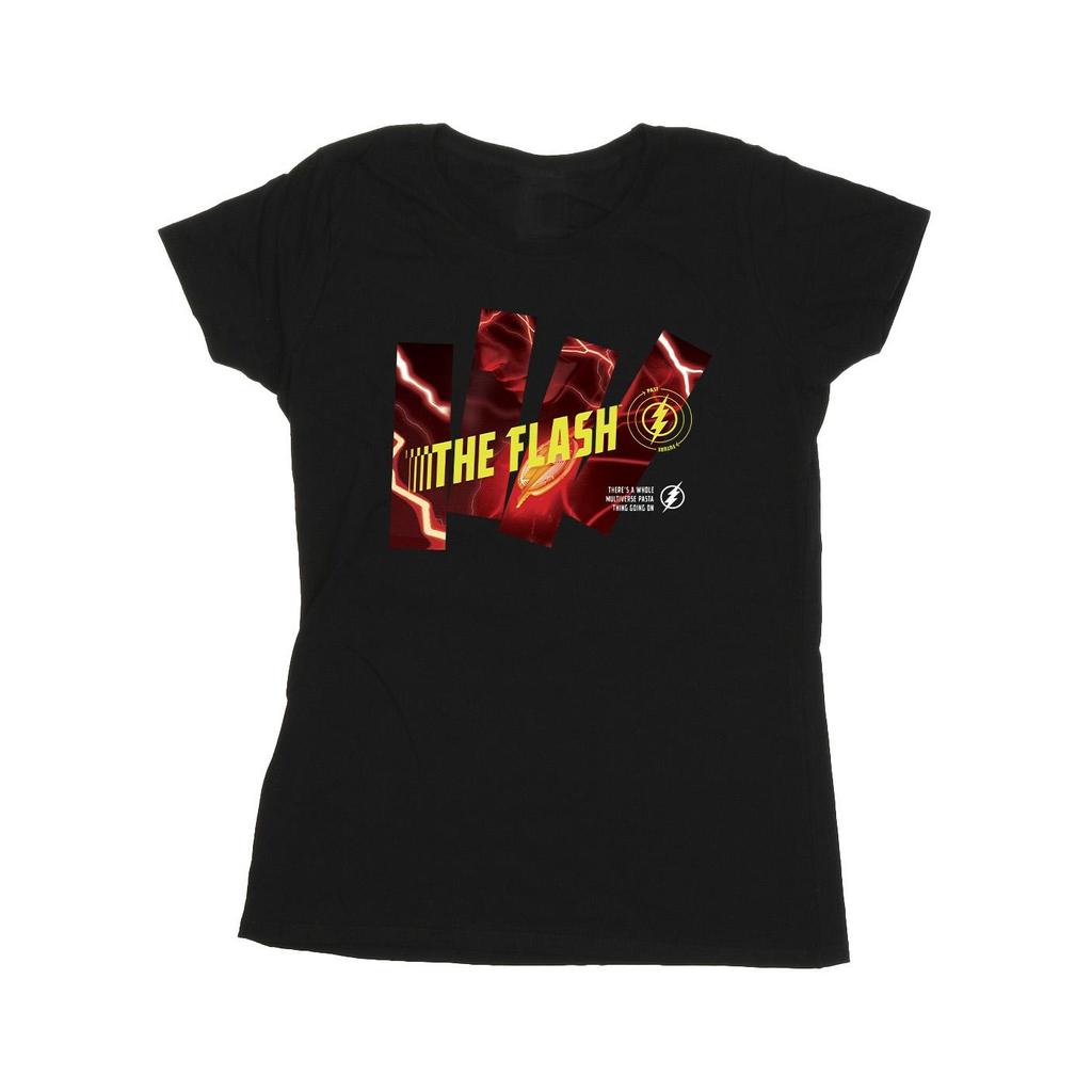 DC Comics Womens/Ladies The Flash Pillars Cotton T-Shirt