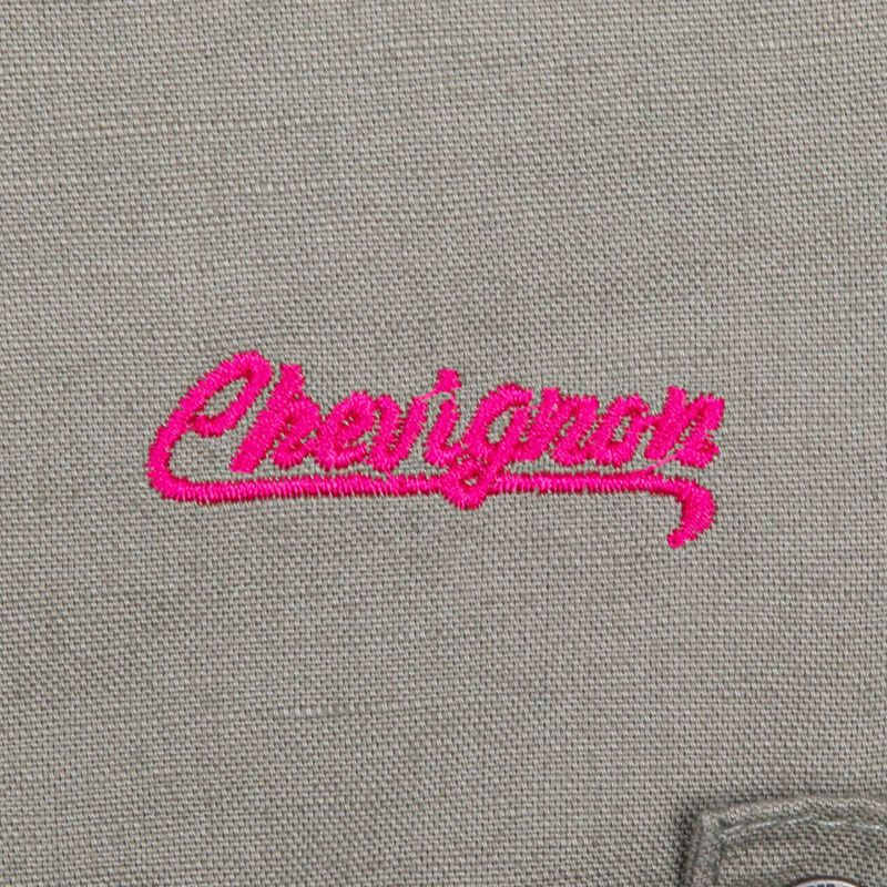 Хлопковые шорты с поясом и цветочным узором Детский CHEVIGNON