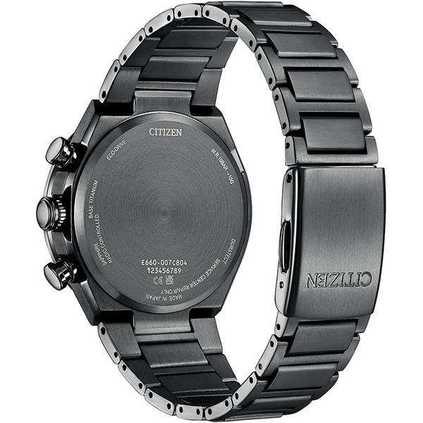 Citizen CB5967-66L ( Часы ATTESA ACT Line Black Titanium Series с питанием от солнечной батареи Eco-Drive с радиоуправлением Direct Flight)